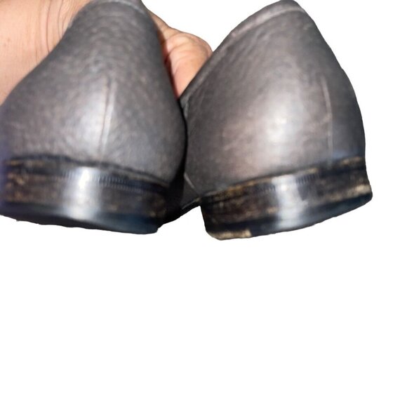 Moreschi Mens Loafer Size 9 Gray Ostrich Leather Slip On Casual main image 5